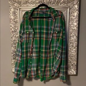 Green flannel